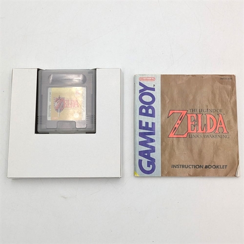 The Legend of Zelda Links Awakening - Komplet I Kasse - (EUR) - Gameboy Original (B Grade) (Genbrug)